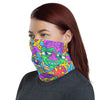 Doodle Pattern Neck Gaiter