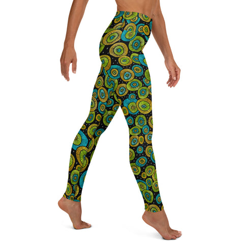 Sea Circles Yoga Leggings