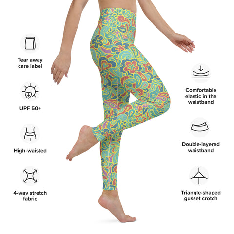 Feelin' Groovy Yoga Leggings