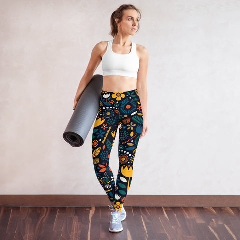 Flower Power! Yoga Leggings