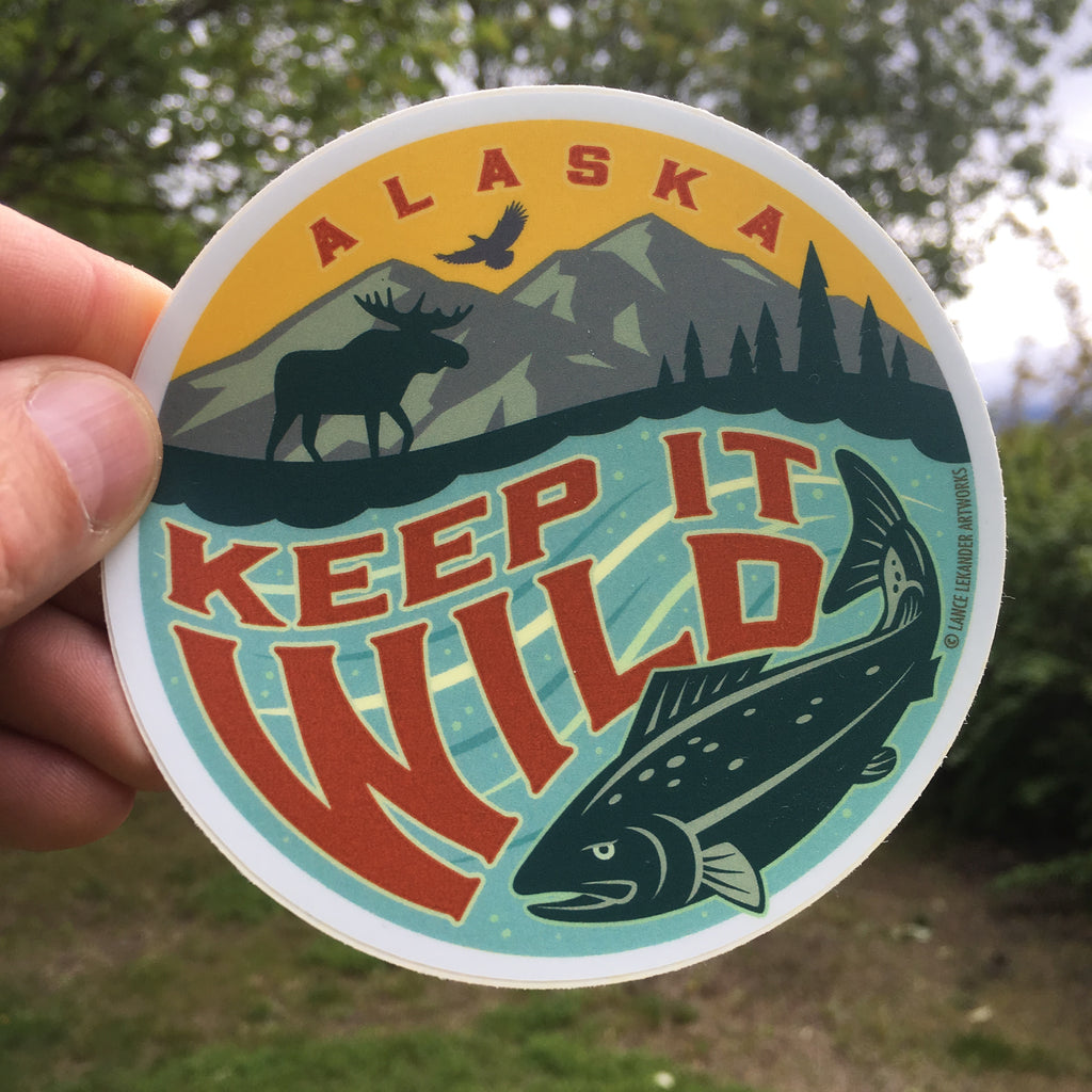 Keep it Wild sticker