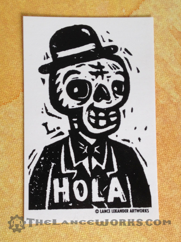 Holla Sticker Hola Sticker – THE LANCEWORKS