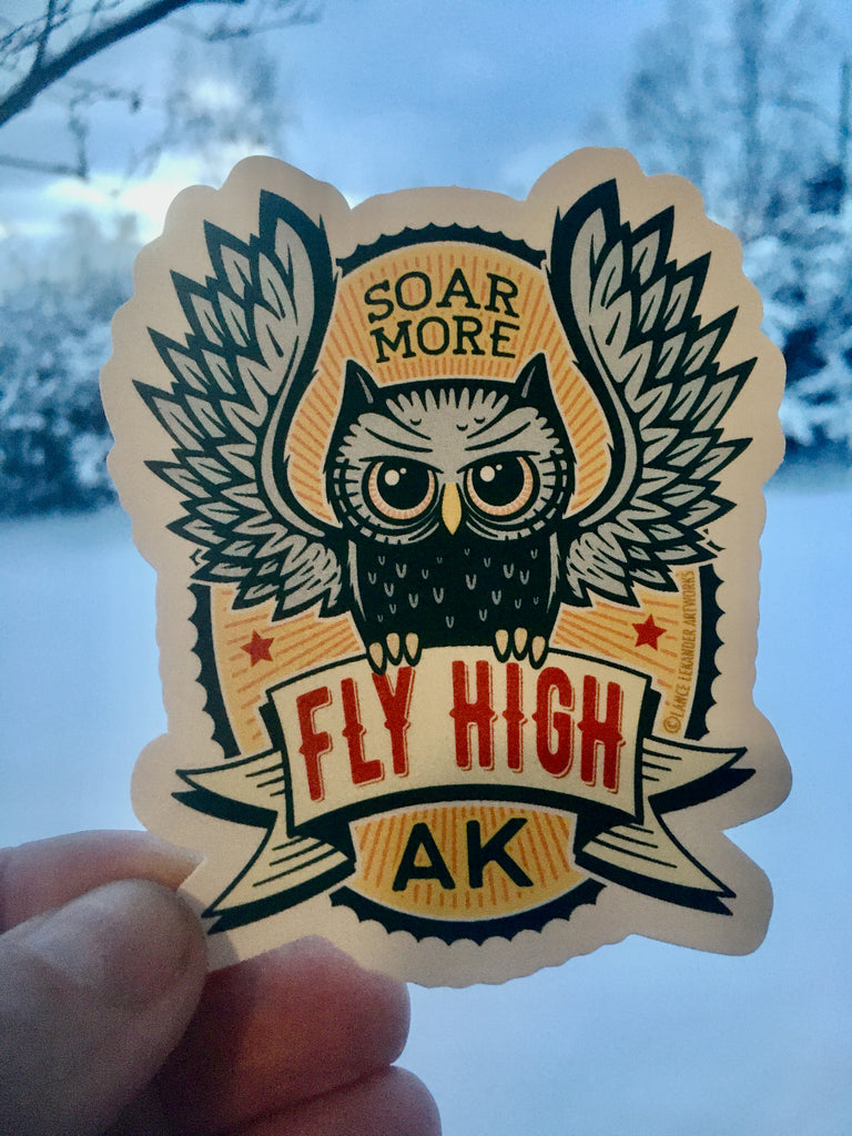 Fly High sticker – THE LANCEWORKS
