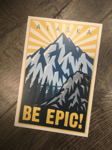 Be Epic postcard