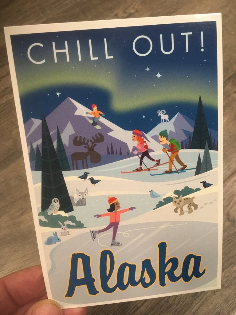 Chill Out! postcard