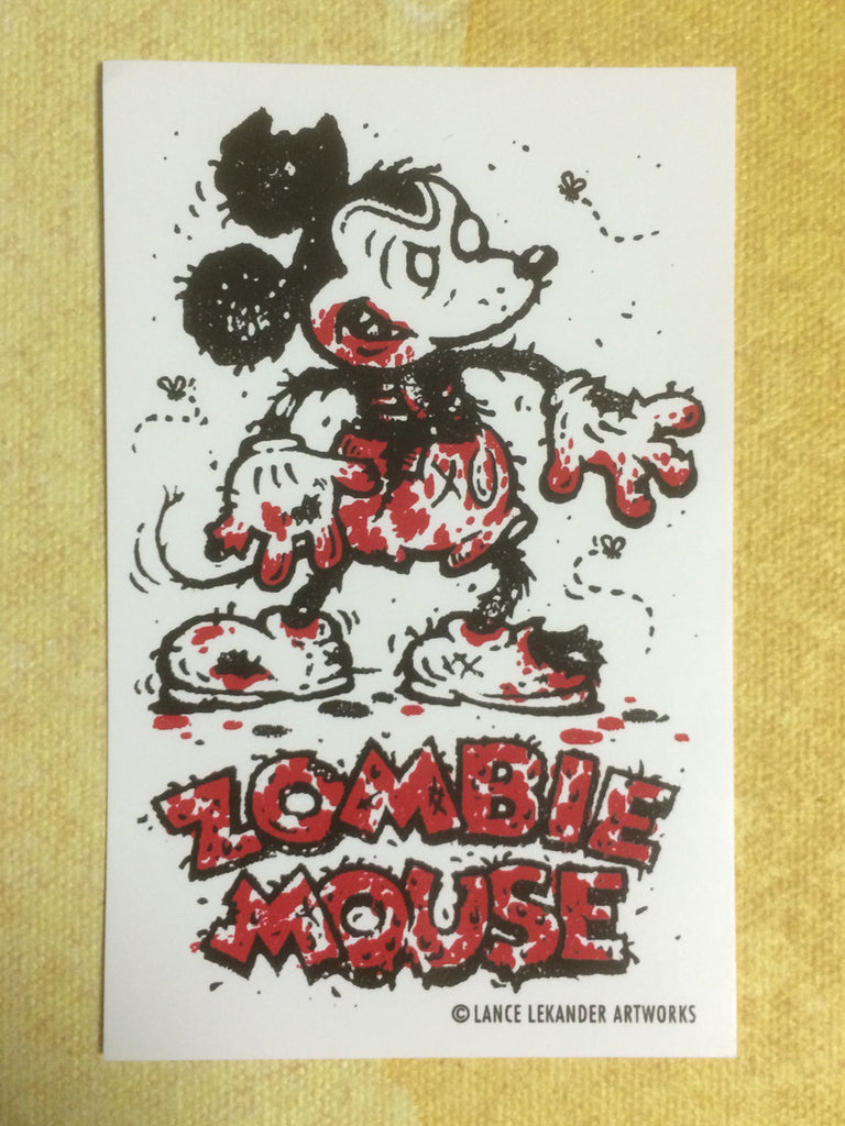 Zombie Mouse! sticker